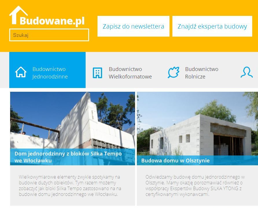 Nowe Budowane.pl w sieci
